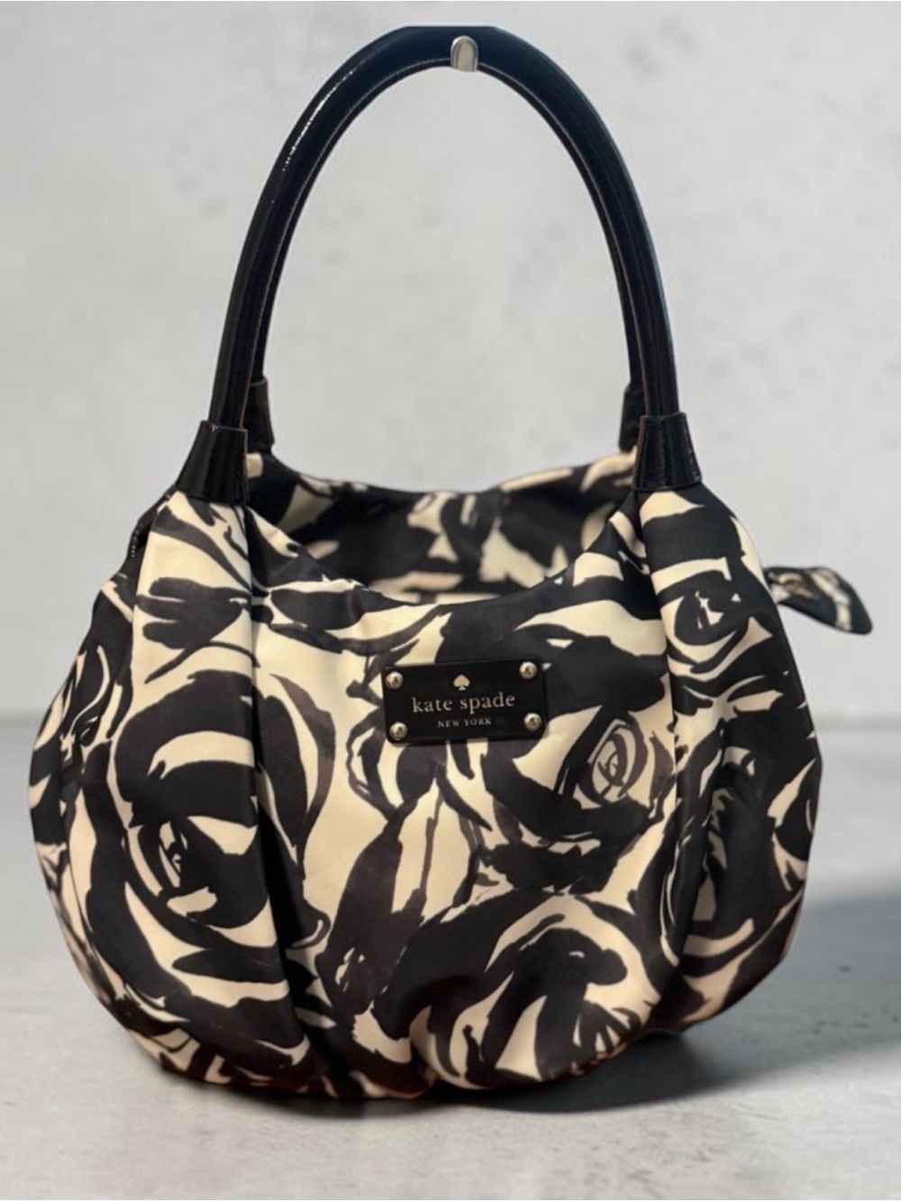 Kate Spade Roseland Stevie Floral Bag Storybook Lining EUC